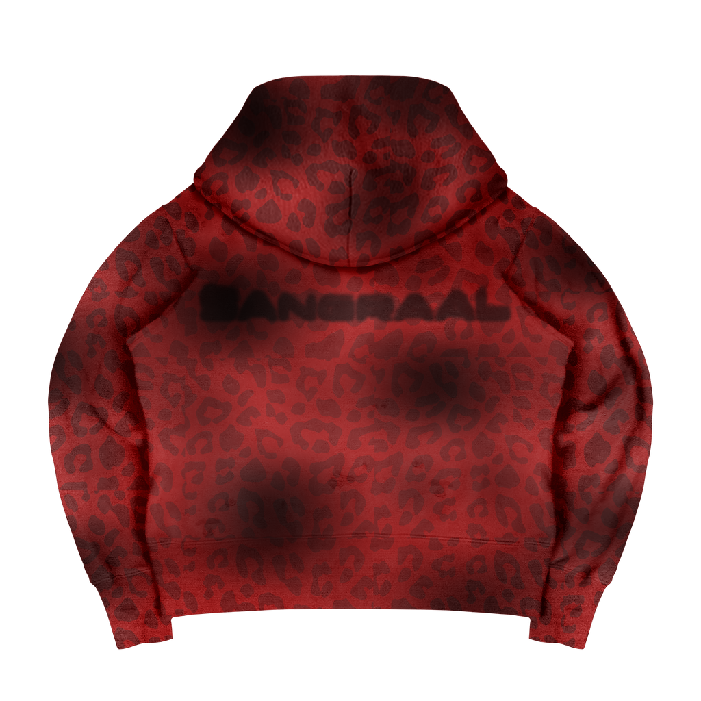 REDRUM LEOPARD ZIP-UP JACKET
